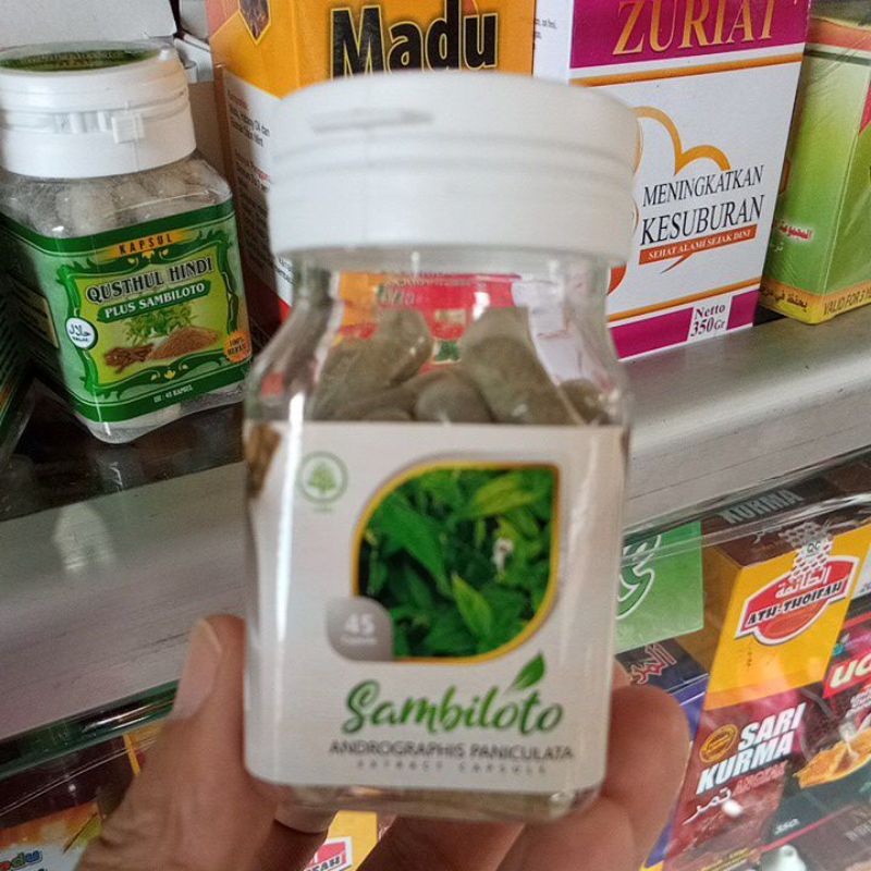 

Kapsul extract SAMBILOTO mengobati batuk,flu,diabetes,jantung ddan menjaga daya tahan tubuh