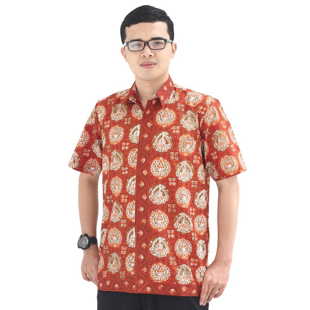 Model Baju Batik Pria Cap Asli Jambi - Zallatra P8