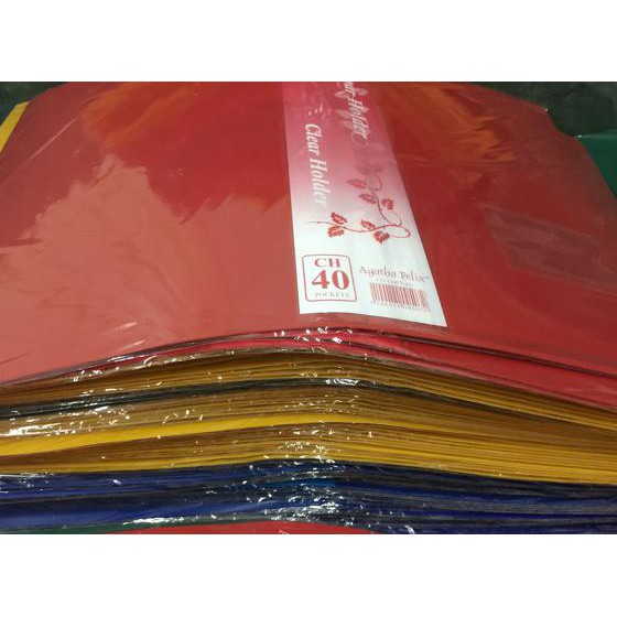 

Clear Holder 40 Lembar Folio / A4 Felix Atk Kode 35