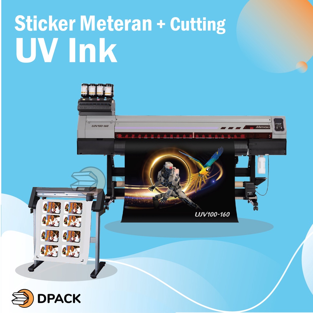 

CETAK/PRINT + Cutting Sticker Meteran UV Ink (Cutting Pola)