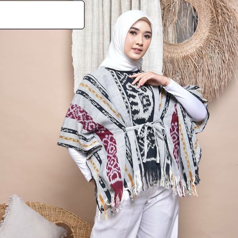 batwing tenun tanpa tricod all size baju santai baju tenun unik BTB71