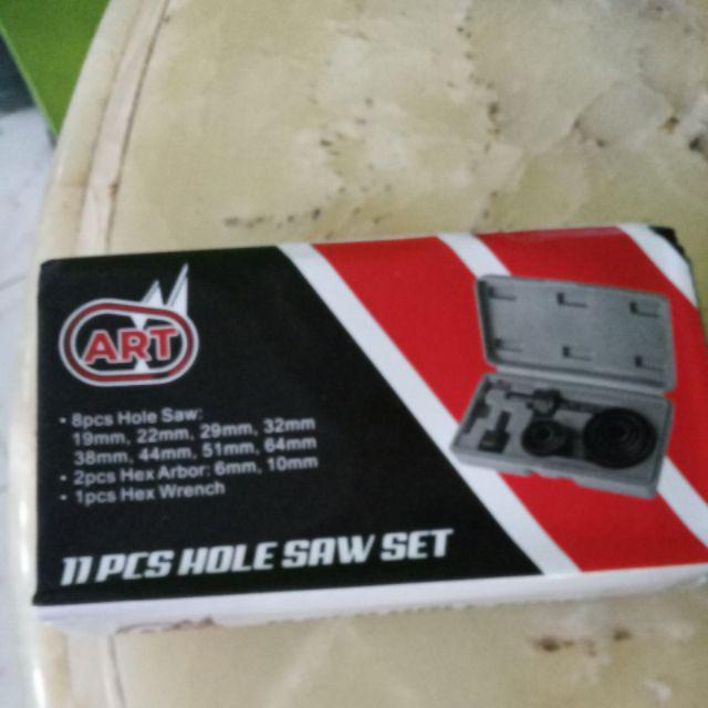 Holesaw Set 13 Pcs Mata Bor Kayu Mata Bor Hidroponik Murah Isi 13