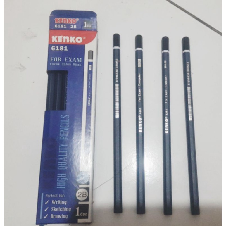 

Pensil 2B Kenko 6181 Original