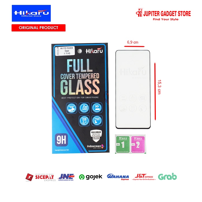 Oppo A74 4G Hikaru Hydrogel Tempered Glass Screen Guard