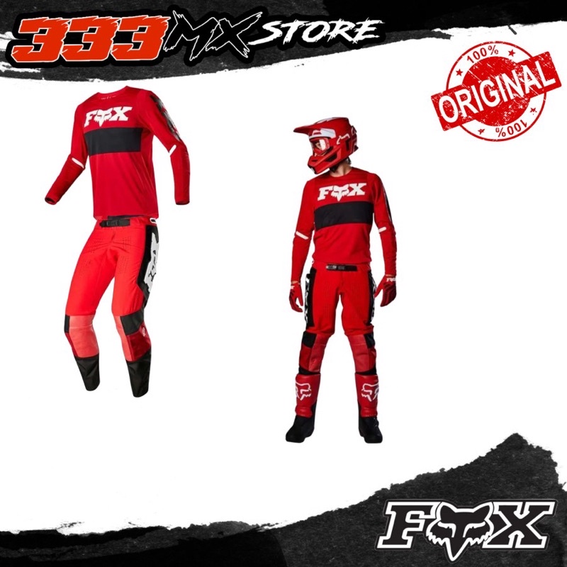 JERSET FOX 360 LINC FLAME RED ORIGINAL JERSEY CROSS FOX 360 LINC RED