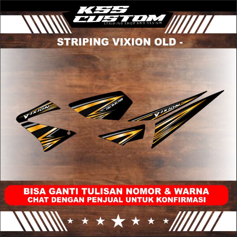 striping vixion old variasi - striping vixion old 2008-2012 - striping vixion lama - striping vixion
