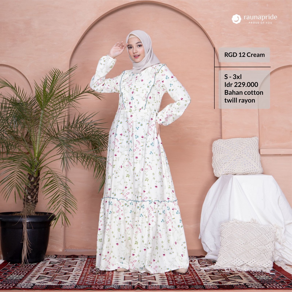 GAMIS ORI RAUNAPRIDE | RGR12| SALEM CREAM WHITE