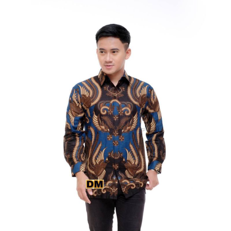 baju batik kemeja keren azmil size M L XL XXL TERMURAH