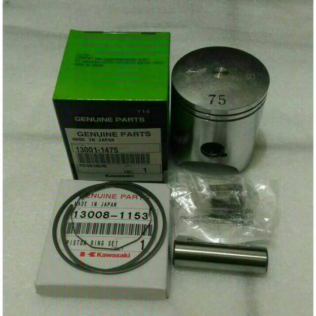 Piston kit seher B75 set Ninja R RR original