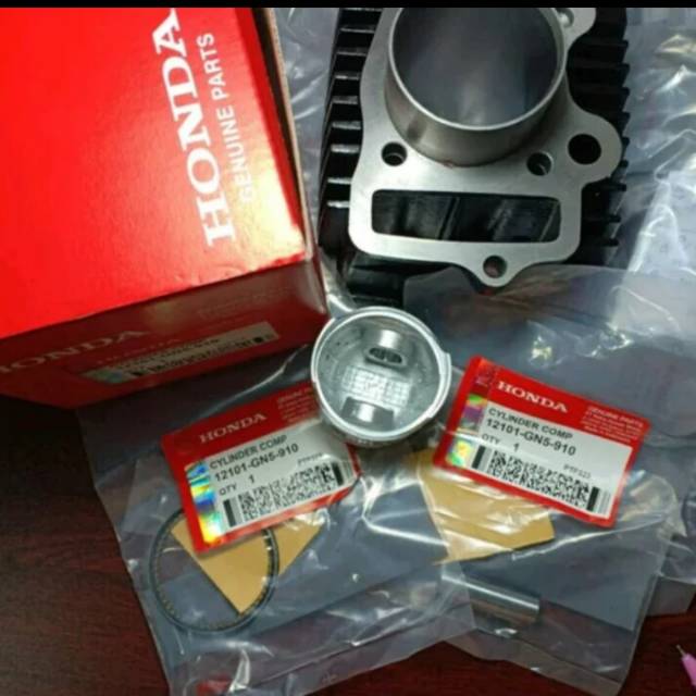 blok seher komplit piston set grand supra x win