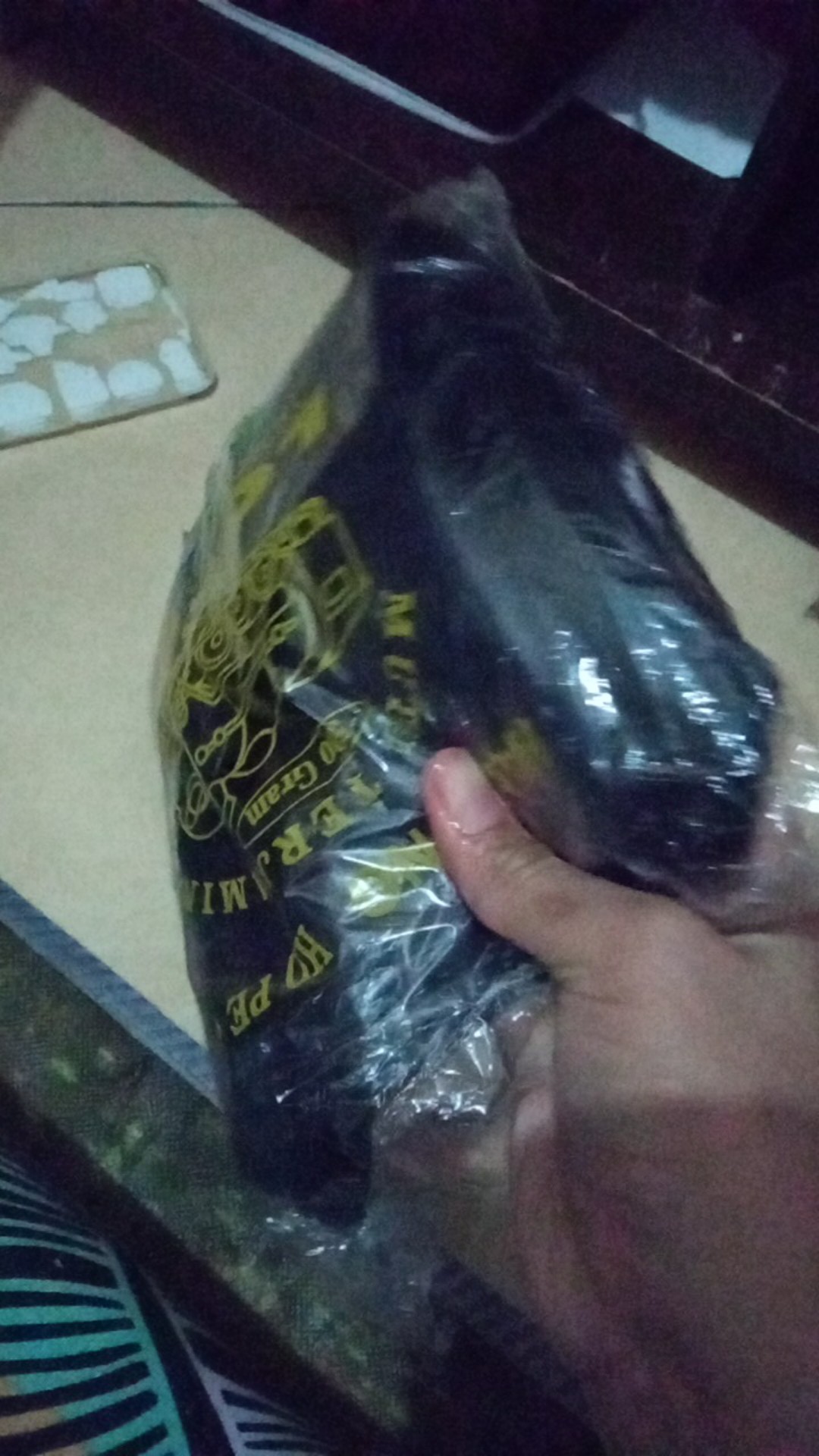 Kantong Plastik Kresek Loco Tebal Hitam 500 Gram Ukuran 17 - 50