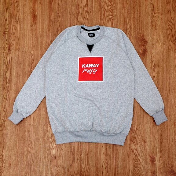 Kaway Sweater Pullover Hoodie GRY REDBOX