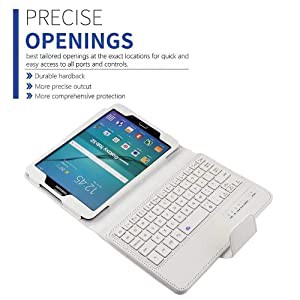 KEYBOARD LEATHER CASE SAMSUNG GALAXY TAB A 8.0 2019 SM-P200/P205 WITH STAND COVER