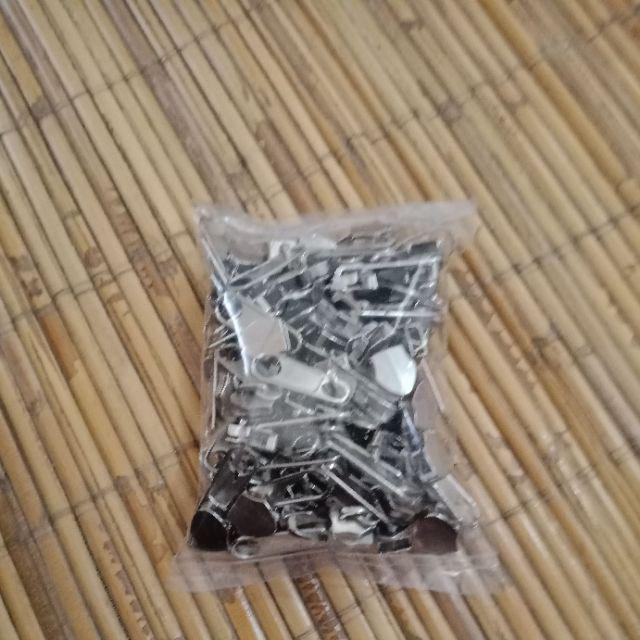 Kepala Resleting 05 Polos Tipis & Tebal