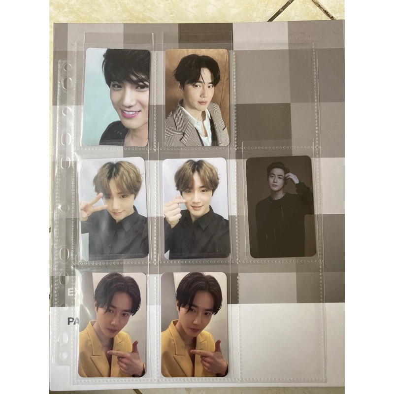 PC Photocard Suho Official album Welkit Self Portrait Lightstick V3