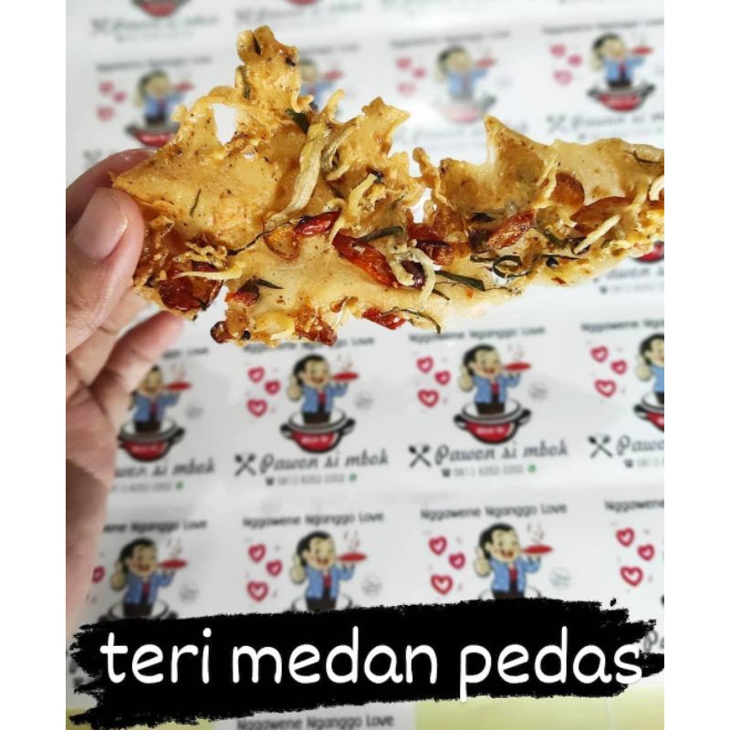 

Peyek "Hot Jeletot Lombok Jeleger
