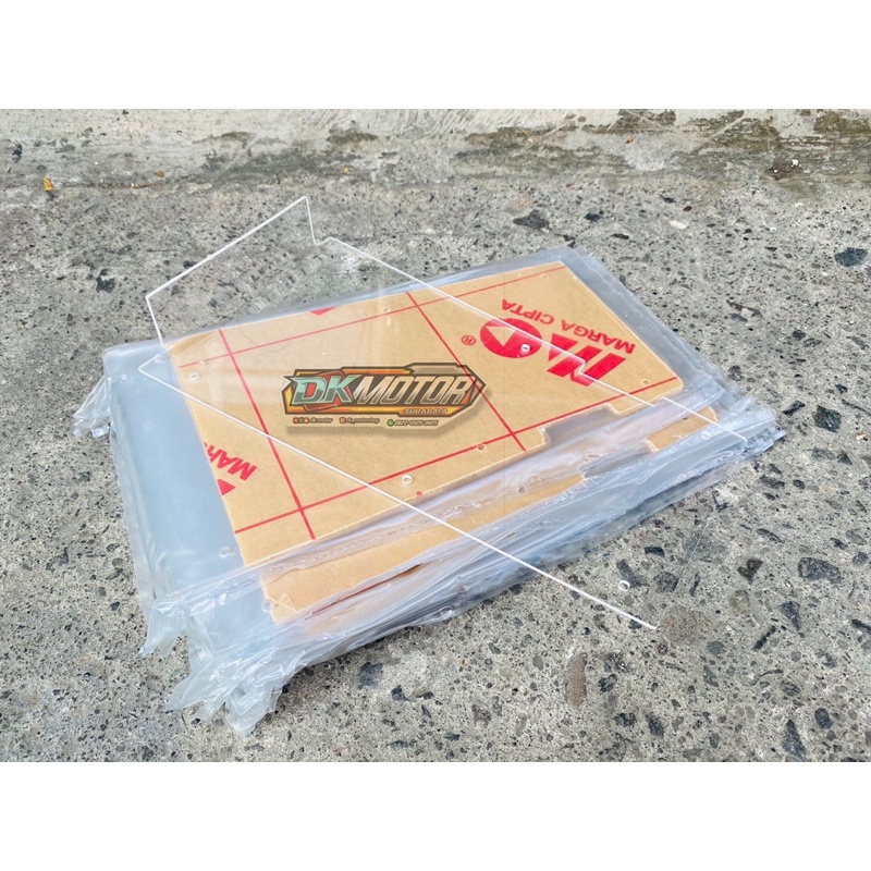 Mika Kolong Acrylic GL 100 125 Tebal 3mm