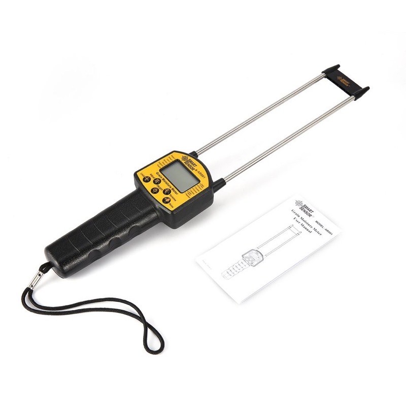 Digital Grain Moisture Meter Pengukur Kadar Air Biji Bijian AR991 Alat