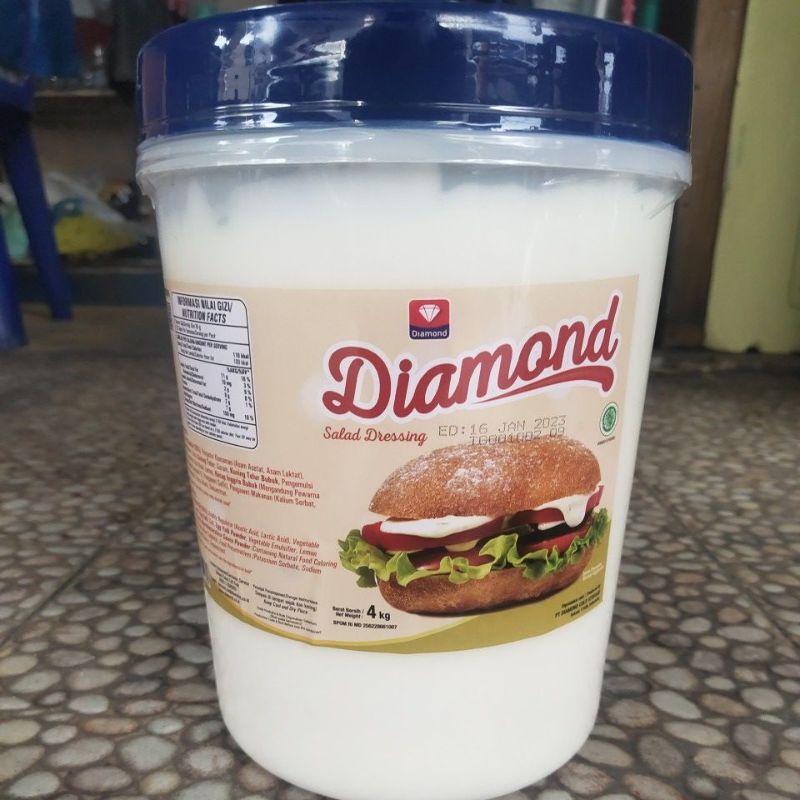 

DIAMOND MAYONNAISE (MAYO) SALAD DRESSING 4KG