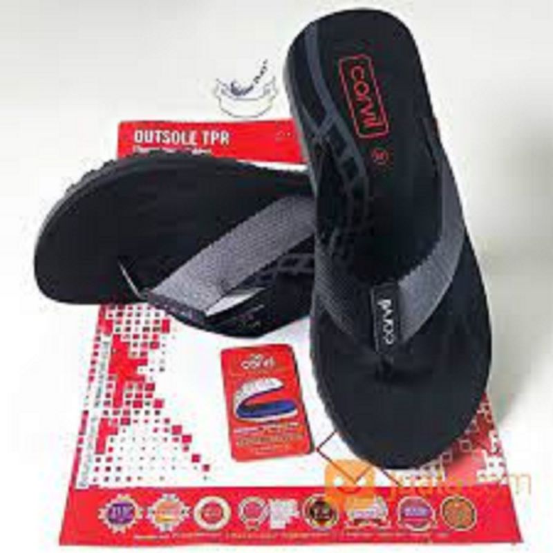 SANDAL JEPIT CARVIL COWOK ORIGINAL 100%/SANDAL CARVIL COWOK DEWASA