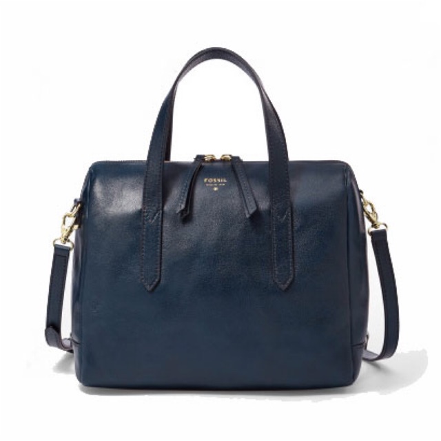 Fossil Sydney Satchel midnight navy