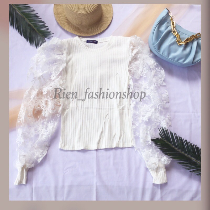 Top brukat / blouse brukat import