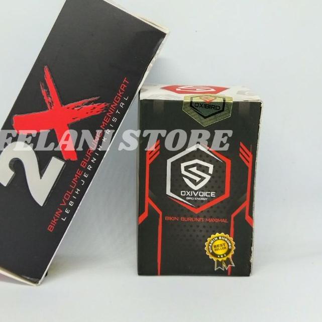 ○ PAKET OXIVOICE / oxi energi/ oxi plus/2x dan breeding Segala burung menjadi lebih gacor dan juara 