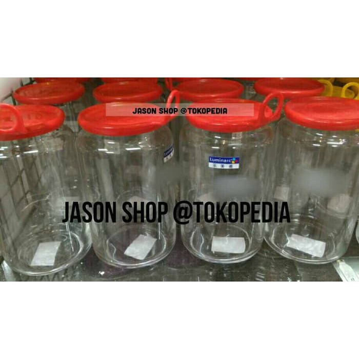 Toples Luminarc Rondo 1 Liter/Toples kaca Luminarc uk.1 L