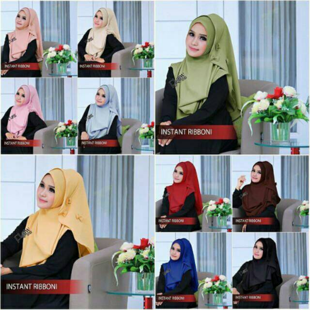 Hijab instant Ribboni by Flow Idea Hijab