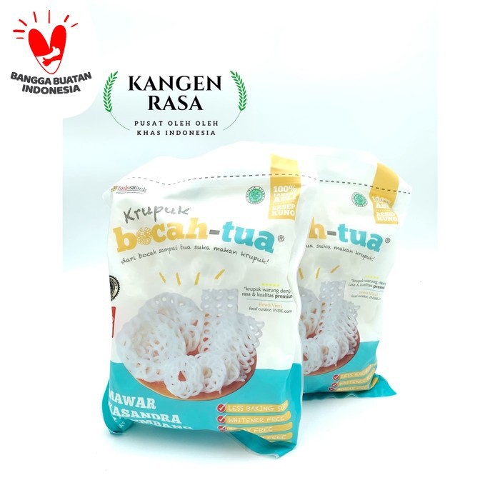 

Krupuk Bocah Tua 500gr Mawar Original