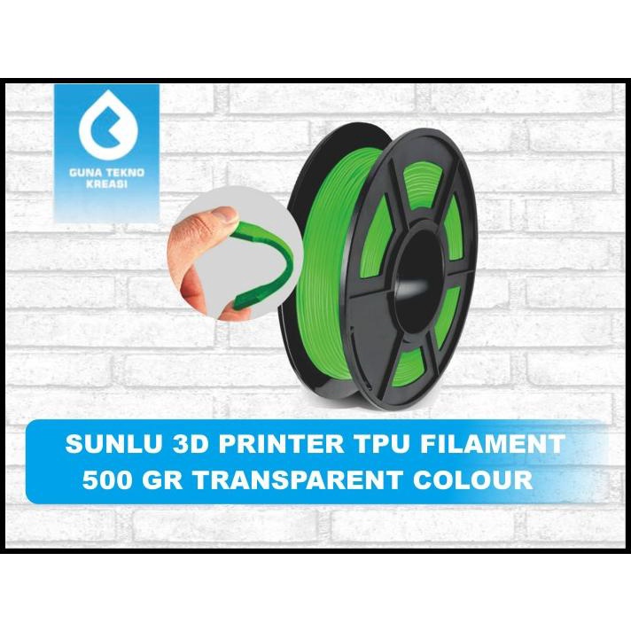 

Filament Tpu Sunlu 500Gram Transparant Colour