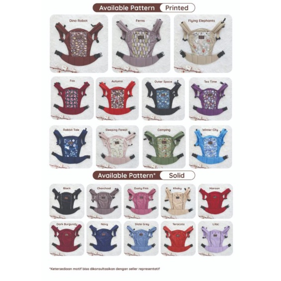 CuddleMe | Cuddle Me lite carier solid | SSC cuddle me | Gendongan bayi cuddle me