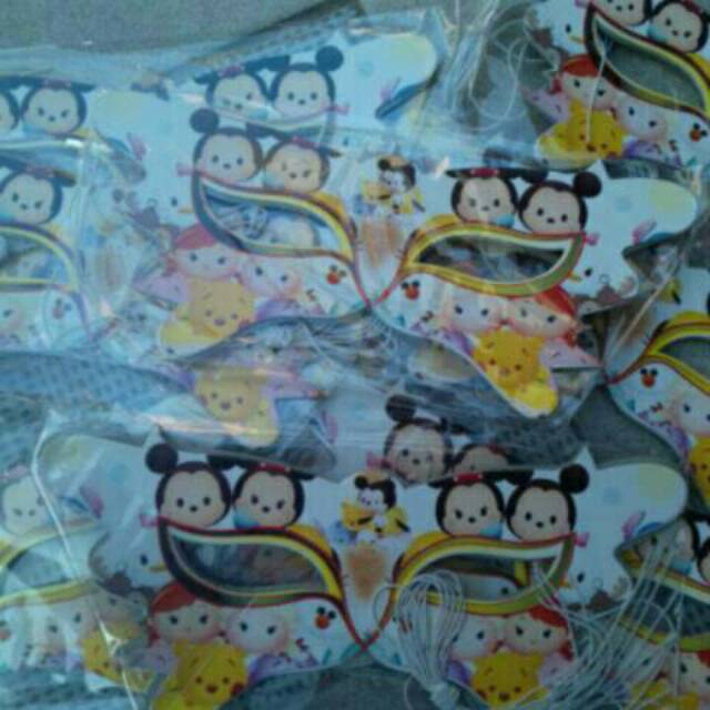 Topeng ulang tahun unik lucu