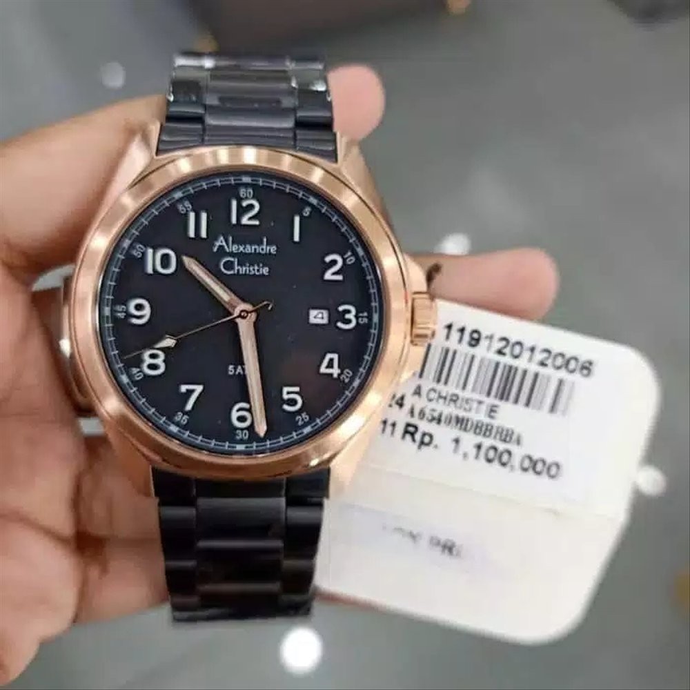 Promo JAM TANGAN PRIA ALEXANDRE CHRISTIE AC 6540 AC6540 ORIGINAL BERGARANSI Limited