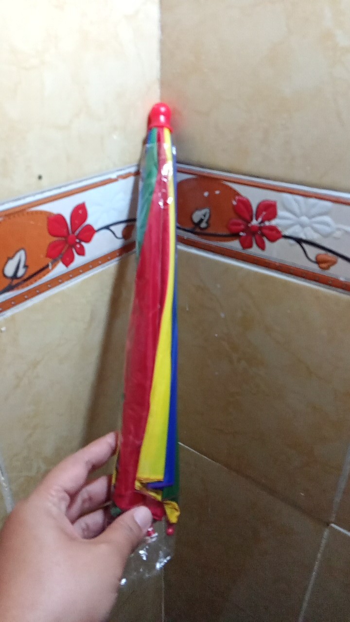 Topi Payung Headband Umbrella Hat Topi Mancing Golf Unik Outdoor