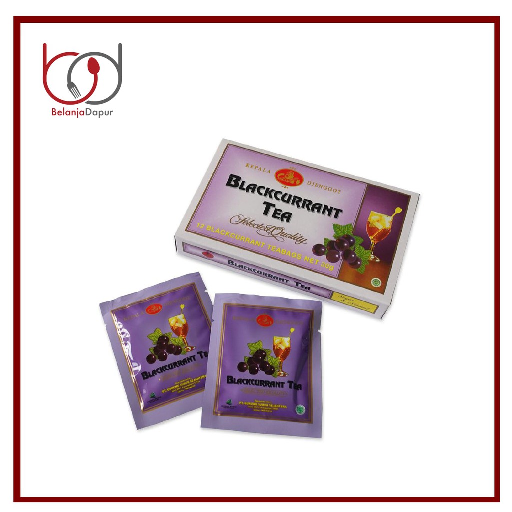 

Teh Blackcurrant Kepala Djenggot 30 gr / Blackcurrat Tea
