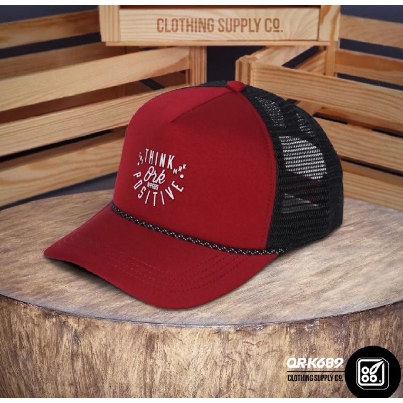 Topi Pria Distro Ork 689 Topi Jaring Trucker Hat