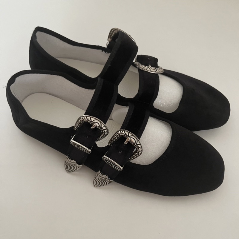 SVEC Buckle Ballerina Shoes size 41