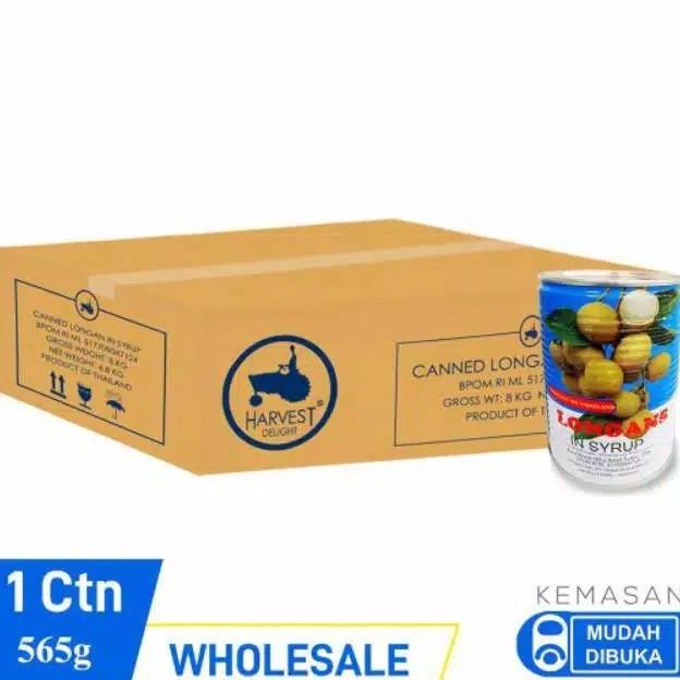 

Harvest Delight Full Carton Longan in syrup 565gr 12 Kaleng ---Termurah---