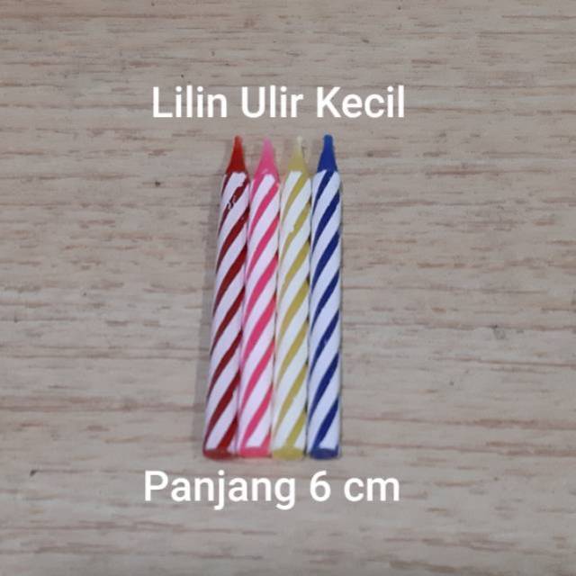 Lilin Ulir Ulang Tahun Lilin Biasa Candles Tidak Magic