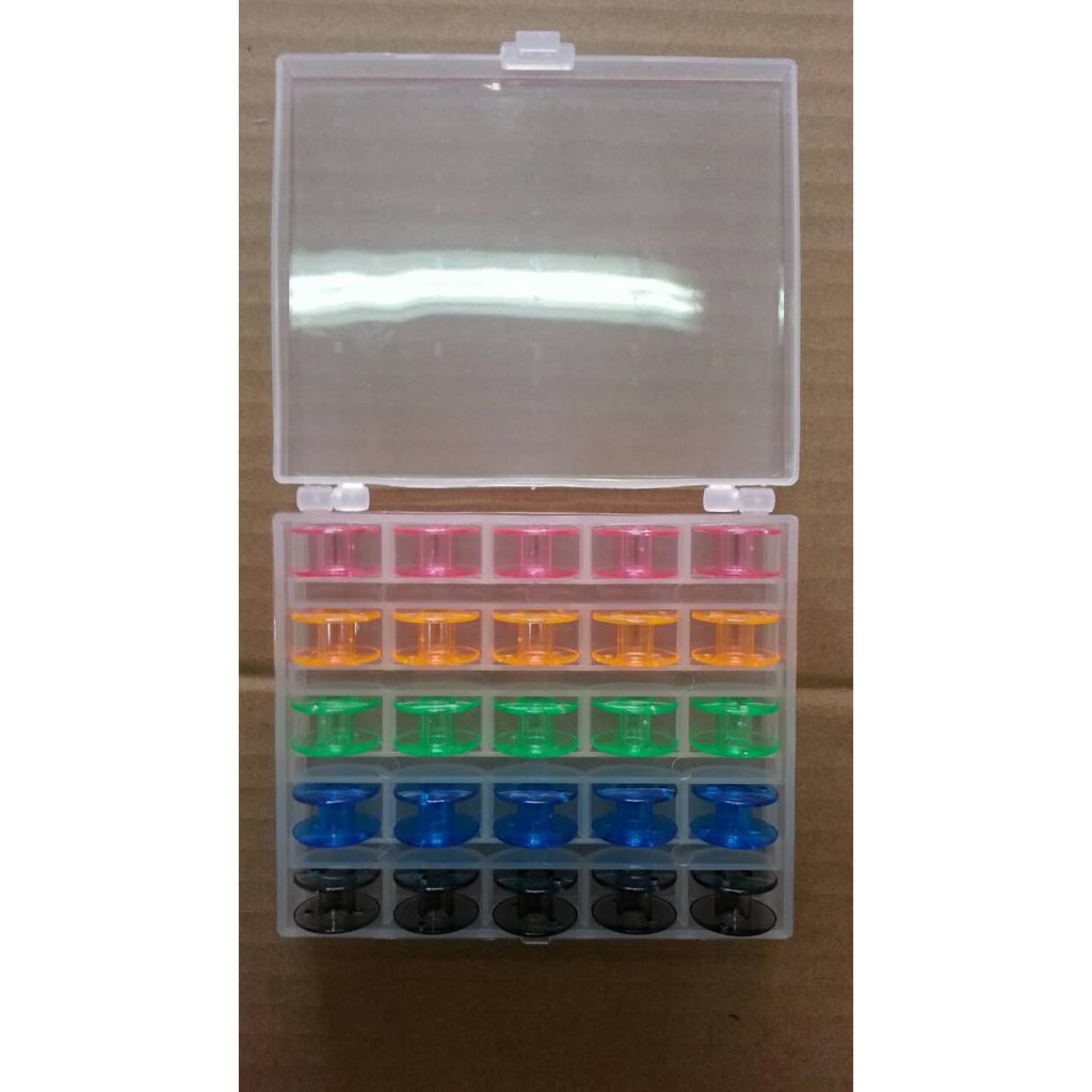 Bobbins Berwarna Mesin Jahit Portable (Box Set)