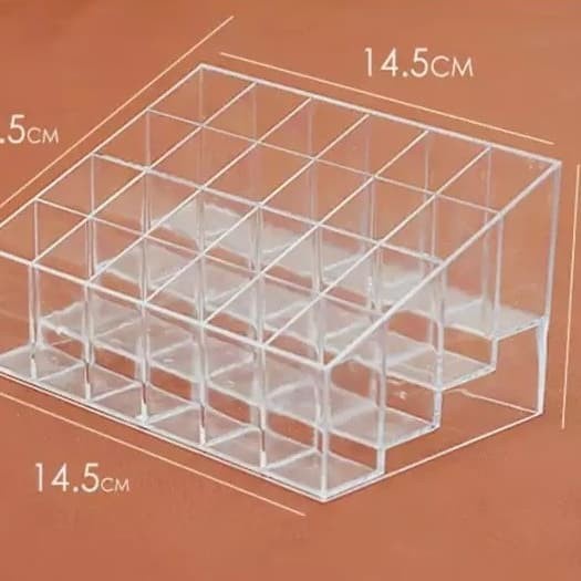 

Promo Acrylic display lipstik/make up organizer