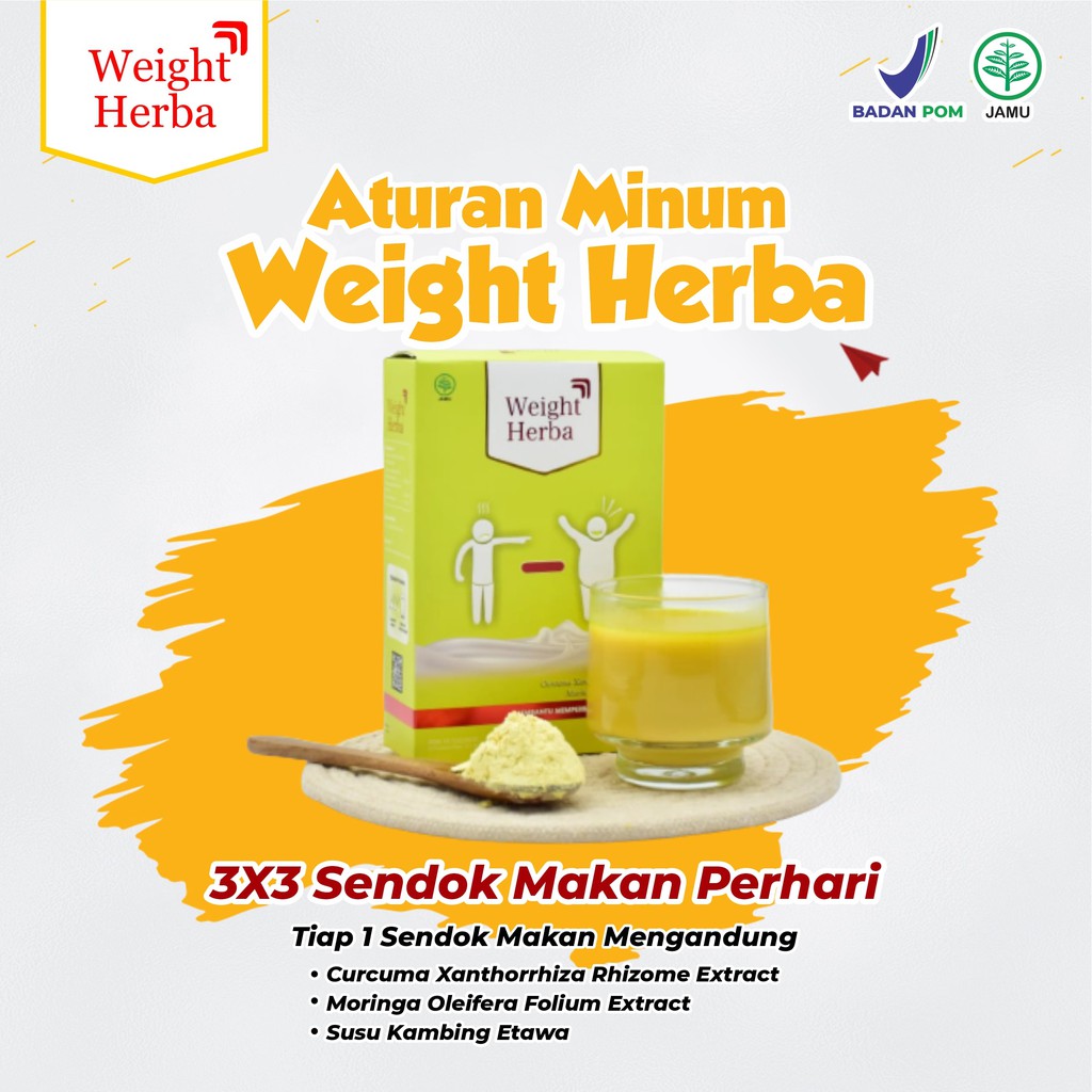 Weight Herba - 100% Original Quality Premium Susu Kambing Penambah Nafsu Makan & Berat Badan Anak & Lancarkan Pencernaan Menjaga Tekanan Darah dalam Tubuh Isi 200gr-5