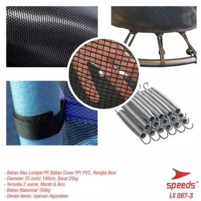 Khusus Gojek Trampoline - Mainan Trampolin Anak & Dewasa Besar 067-3