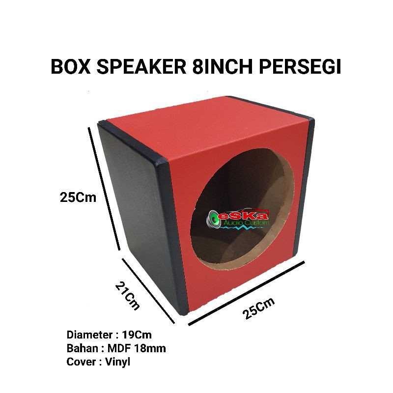 BOX SPEAKER 8INCH KUBUS