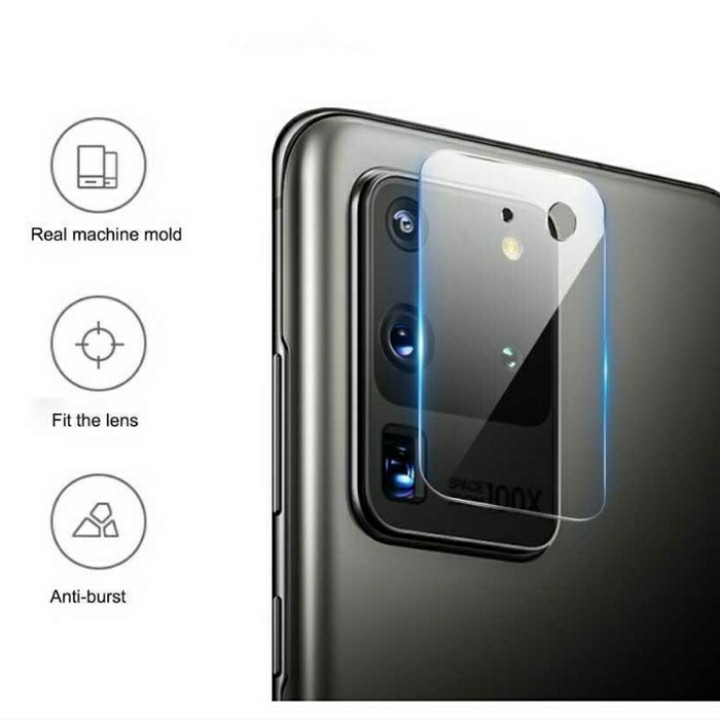 Samsung S21 S20 Plus Ultra Note 20 Ultra ANTIGORES TEMPERED GLASS CAMERA LENS FULL COVER KACA