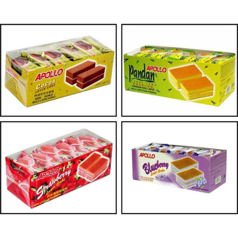 

Apollo Layer cake 24pcs X 18gr