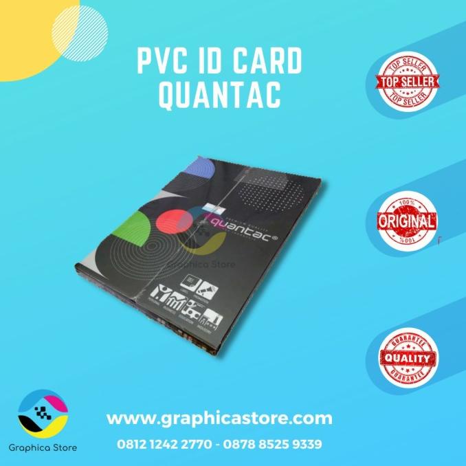 

PVC ID Card Laser Quantac | Member Card | Name Tag