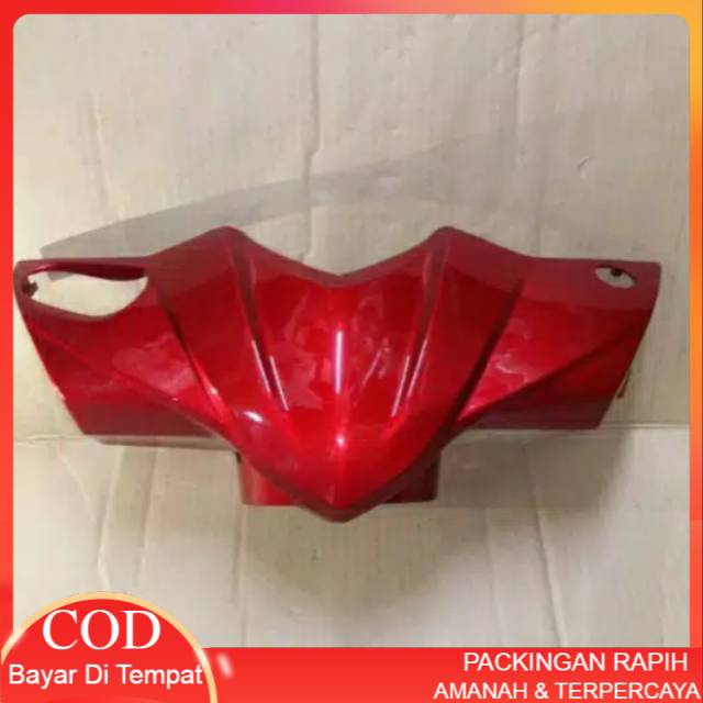 Termurah Body Motor MURAH Cover Batok Kepala Depan Motor Honda Beat Pop Merah. TERLARIS Aufia Sparep