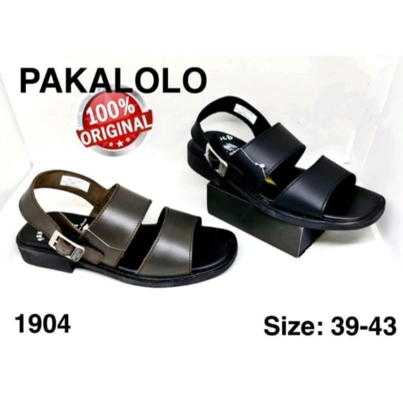 SANDAL PRIA PAKALOLO 1904 KULIT ASLI 100%. DIJAMIN ORI DARI PABRIK PAKALOLO